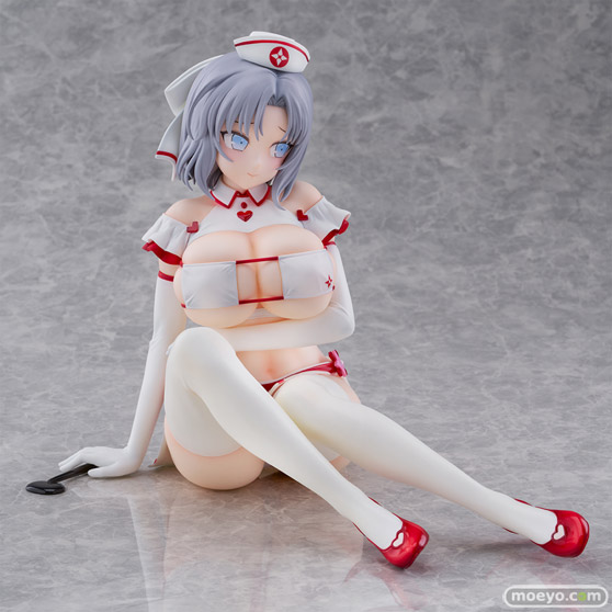 ホビーストック シノビマスター 閃乱カグラ NEW LINK 雪泉 セクシーナース ver. じょんじ もぐらぼ ウイング フィギュア キャストオフ エロ 02