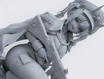 【WF2025夏】メディコス・エンタテインメント新作美少女フィギュア「勝利の女神：NIKKE マスト」監修中原型が展示！