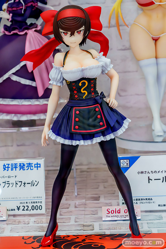 秋葉原の新作フィギュア展示の様子 ボークスホビー天国2    11