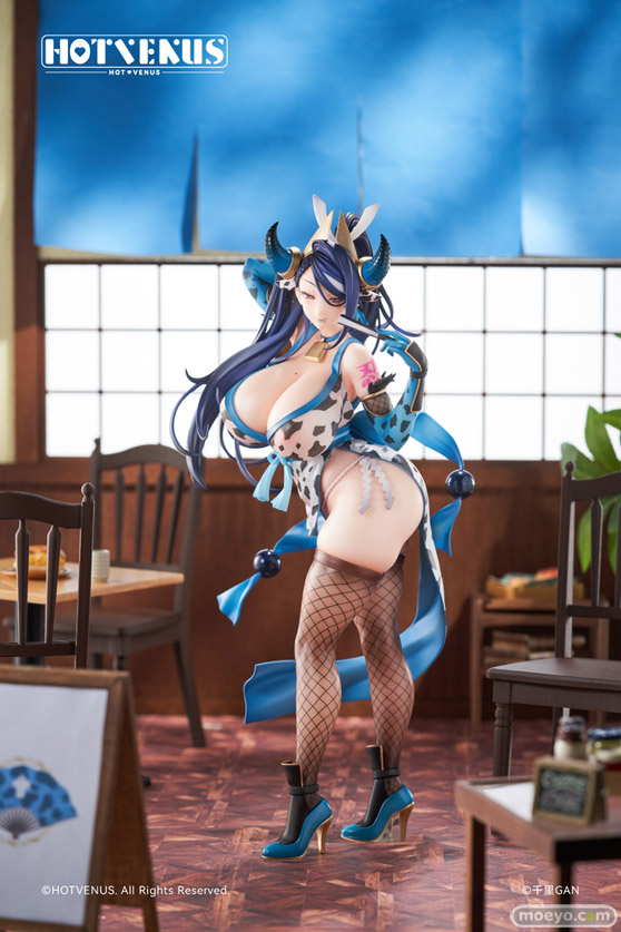 HOTVENUS バニスタイン・ファンタジー オーロラ クノイチ衣装Ver. シロ かふき ネイティブ エロ フィギュア 12