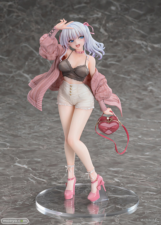 Vibrastar 紫音 -Passion Pink- illustration by みちきんぐ チュロス Rokuku エロ キャストオフ フィギュア 03