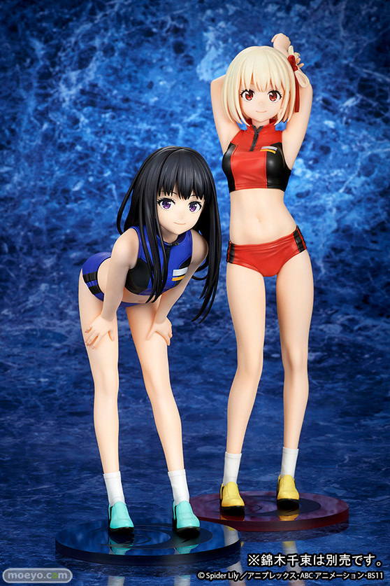 キューズQ TVアニメ「リコリス・リコイル」 井ノ上たきな トレーニングウェア 三吉 えこし フィギュア 07