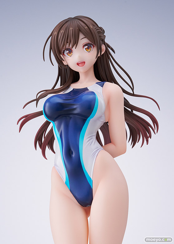 ホビージャパン 彼女、お借りします　水原千鶴 桃色ラインの競泳水着Ver. i-con 五日市歩 深井涼介 AMAKUNI 23