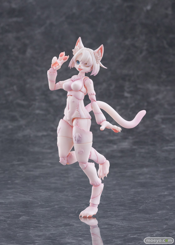 アオシマ 選んで作れる！可愛いケモノたちの可動プラモデル「けもプラ」 「 カオマニー」、「ニホンオオカミ」、「ヒトパーツセット[カラーA]」、「ぶらんこ」05