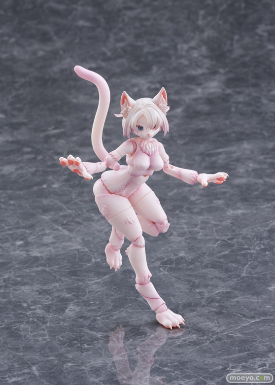 アオシマ 選んで作れる！可愛いケモノたちの可動プラモデル「けもプラ」 「 カオマニー」、「ニホンオオカミ」、「ヒトパーツセット[カラーA]」、「ぶらんこ」06