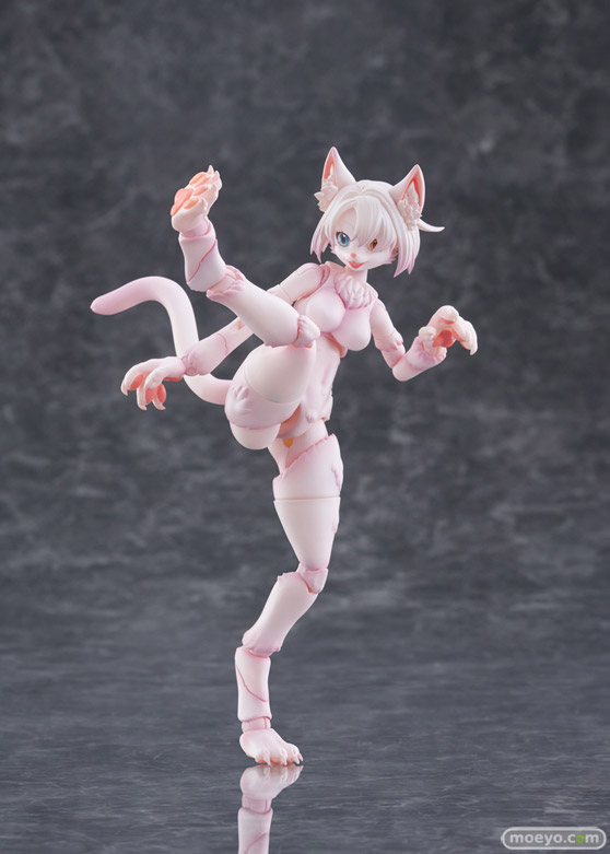 アオシマ 選んで作れる！可愛いケモノたちの可動プラモデル「けもプラ」 「 カオマニー」、「ニホンオオカミ」、「ヒトパーツセット[カラーA]」、「ぶらんこ」07