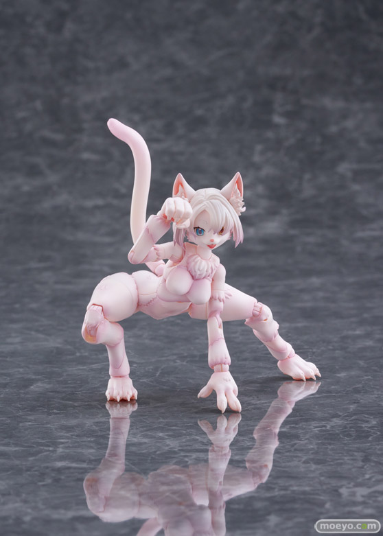 アオシマ 選んで作れる！可愛いケモノたちの可動プラモデル「けもプラ」 「 カオマニー」、「ニホンオオカミ」、「ヒトパーツセット[カラーA]」、「ぶらんこ」08