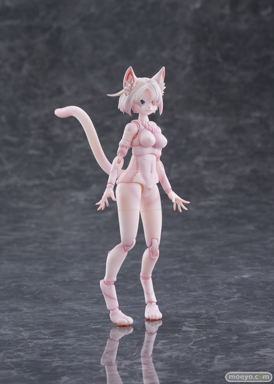 アオシマ 選んで作れる！可愛いケモノたちの可動プラモデル「けもプラ」 「 カオマニー」、「ニホンオオカミ」、「ヒトパーツセット[カラーA]」、「ぶらんこ」11