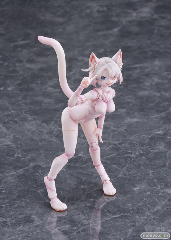 アオシマ 選んで作れる！可愛いケモノたちの可動プラモデル「けもプラ」 「 カオマニー」、「ニホンオオカミ」、「ヒトパーツセット[カラーA]」、「ぶらんこ」12