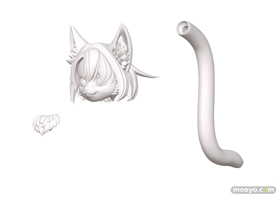 アオシマ 選んで作れる！可愛いケモノたちの可動プラモデル「けもプラ」 「 カオマニー」、「ニホンオオカミ」、「ヒトパーツセット[カラーA]」、「ぶらんこ」21