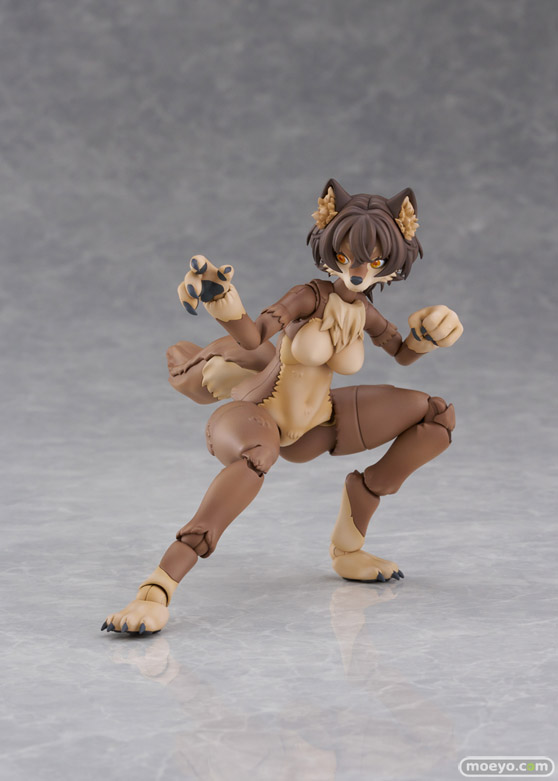 アオシマ 選んで作れる！可愛いケモノたちの可動プラモデル「けもプラ」 「 カオマニー」、「ニホンオオカミ」、「ヒトパーツセット[カラーA]」、「ぶらんこ」27