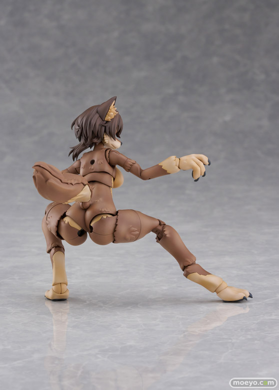 アオシマ 選んで作れる！可愛いケモノたちの可動プラモデル「けもプラ」 「 カオマニー」、「ニホンオオカミ」、「ヒトパーツセット[カラーA]」、「ぶらんこ」28