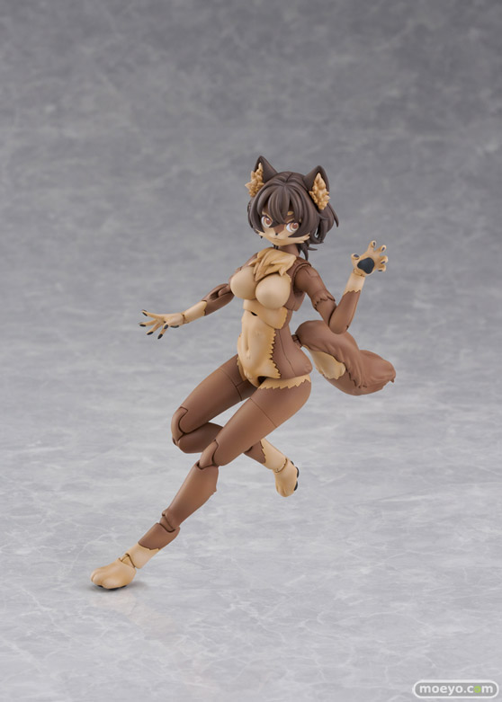 アオシマ 選んで作れる！可愛いケモノたちの可動プラモデル「けもプラ」 「 カオマニー」、「ニホンオオカミ」、「ヒトパーツセット[カラーA]」、「ぶらんこ」31