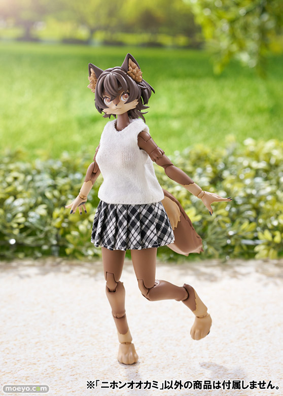 アオシマ 選んで作れる！可愛いケモノたちの可動プラモデル「けもプラ」 「 カオマニー」、「ニホンオオカミ」、「ヒトパーツセット[カラーA]」、「ぶらんこ」35