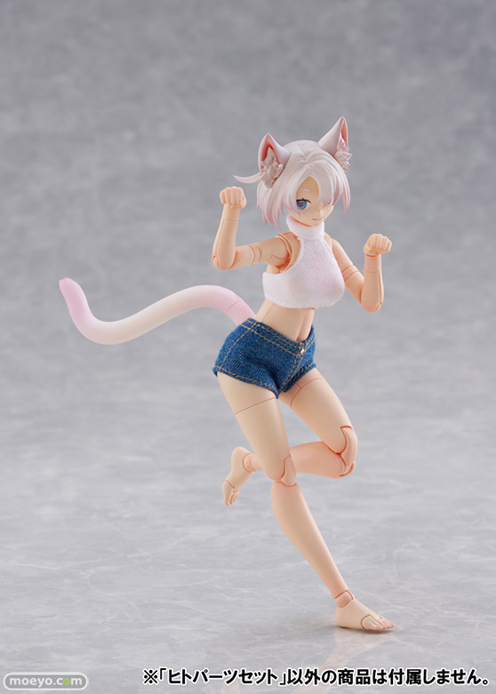 アオシマ 選んで作れる！可愛いケモノたちの可動プラモデル「けもプラ」 「 カオマニー」、「ニホンオオカミ」、「ヒトパーツセット[カラーA]」、「ぶらんこ」42