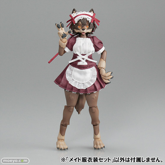 アオシマ 選んで作れる！可愛いケモノたちの可動プラモデル「けもプラ」 「 カオマニー」、「ニホンオオカミ」、「ヒトパーツセット[カラーA]」、「ぶらんこ」55