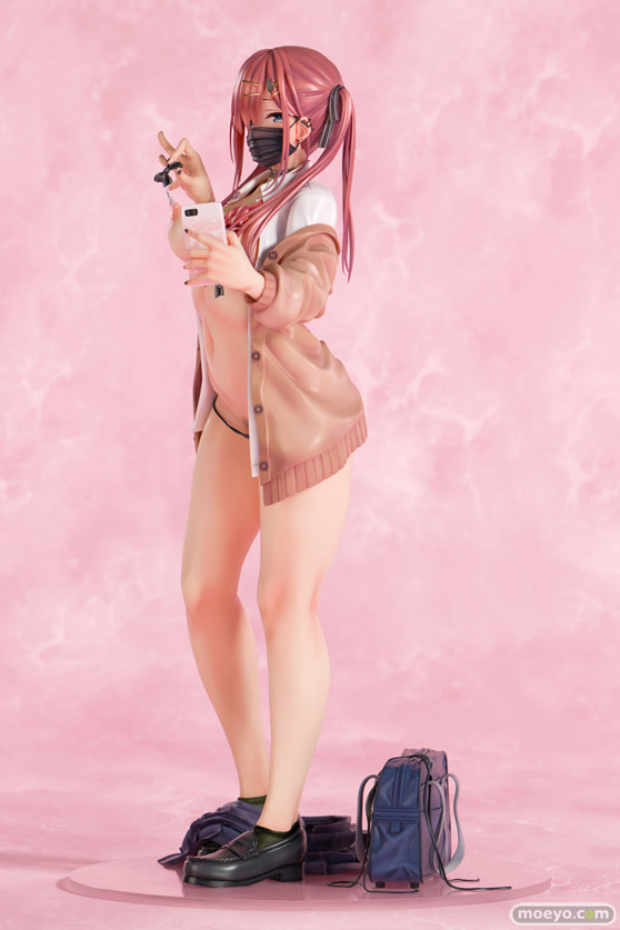 インサイト なな枕「ピアスを見せてくれる赤髪ギャルちゃん」マスクver. 素顔ver. エロ フィギュア のちを。 二次受注 PVC化 03