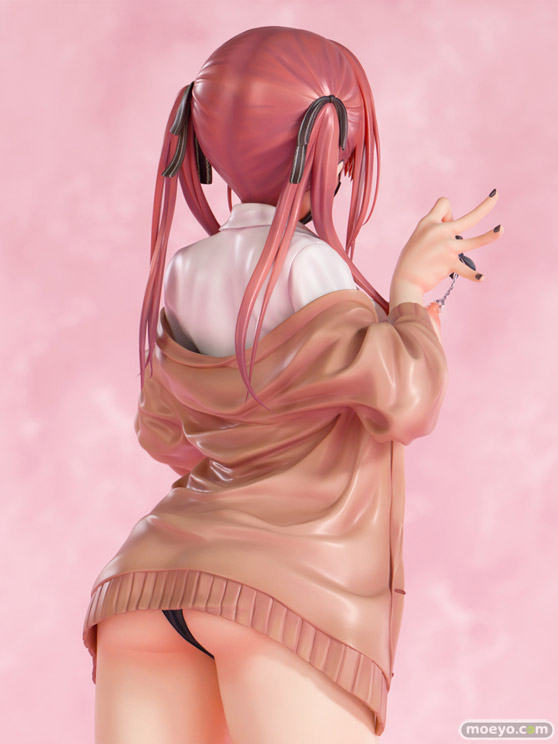 インサイト なな枕「ピアスを見せてくれる赤髪ギャルちゃん」マスクver. 素顔ver. エロ フィギュア のちを。 二次受注 PVC化 16