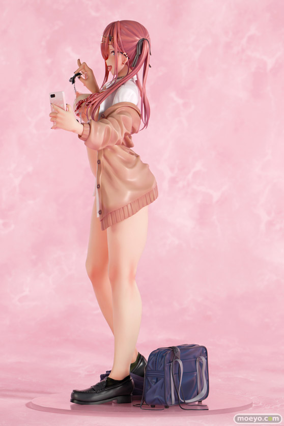 インサイト なな枕「ピアスを見せてくれる赤髪ギャルちゃん」マスクver. 素顔ver. エロ フィギュア のちを。 二次受注 PVC化 21