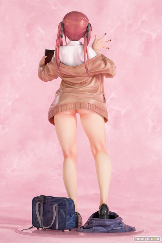 インサイト なな枕「ピアスを見せてくれる赤髪ギャルちゃん」マスクver. 素顔ver. エロ フィギュア のちを。 二次受注 PVC化 22