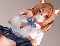 【アダルトフィギュア】【インサイト】肉感少女シリーズより、発情期メスケモ同級生の誘惑「小麦(こむぎ)」が1/6スケールフィギュアで再販決定です！