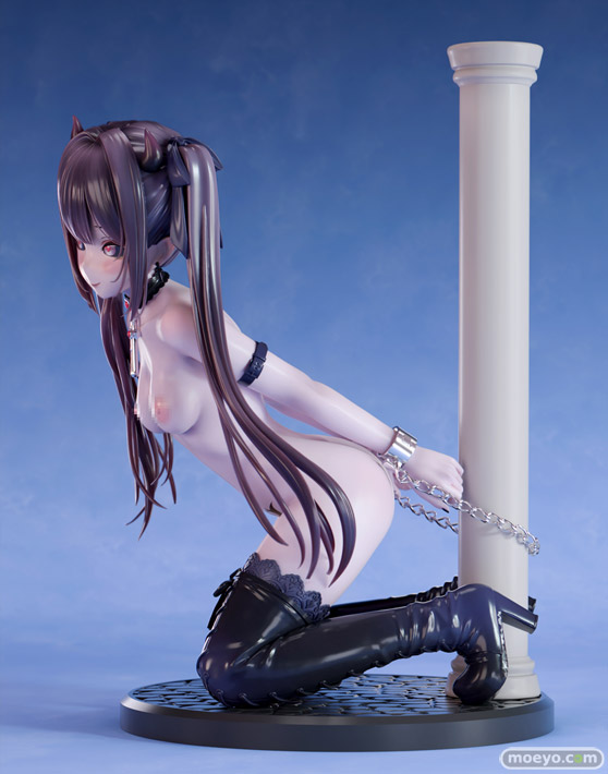 インサイト 肉感少女 異世界の奴◯市 出品番号05 紫肌悪魔娘 おいちゃん つきみや エロ フィギュア 04