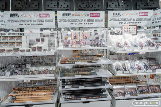 勝利の女神:NIKKE × あみあみ × ツクヨミ スペシャルコラボフェア in 秋葉原 2025 POP UP SHOP in あみあみ 会場の様子 08