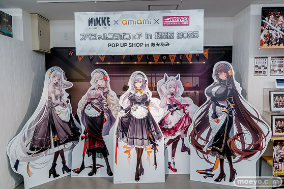 勝利の女神:NIKKE × あみあみ × ツクヨミ スペシャルコラボフェア in 秋葉原 2025 POP UP SHOP in あみあみ 会場の様子 20