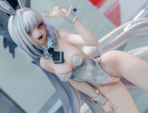 【NIKKE×あみあみ×ツクヨミSPコラボ】Hobby sakura新作美少女フィギュア「勝利の女神：NIKKE ブラン」彩色サンプルが展示！