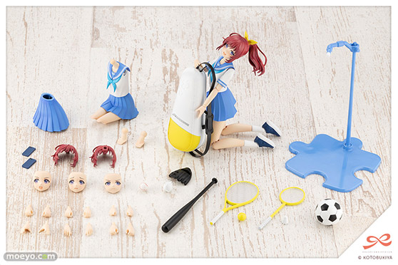 コトブキヤ 創彩少女庭園 マネージャーちゃん＆部活オプション 西丸芳弘 丸家裕之介 プラモデル 18