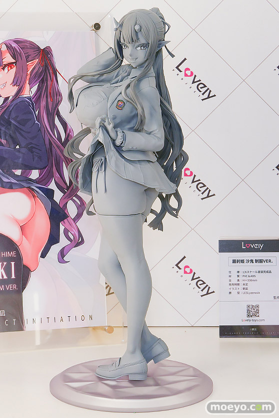 ワンダーフェスティバル2025 [夏]  フィギュア キャストオフ エロ Lovely 羅刹姫 沙鬼 制服VER. 朝凪 LESLyzerosix 19