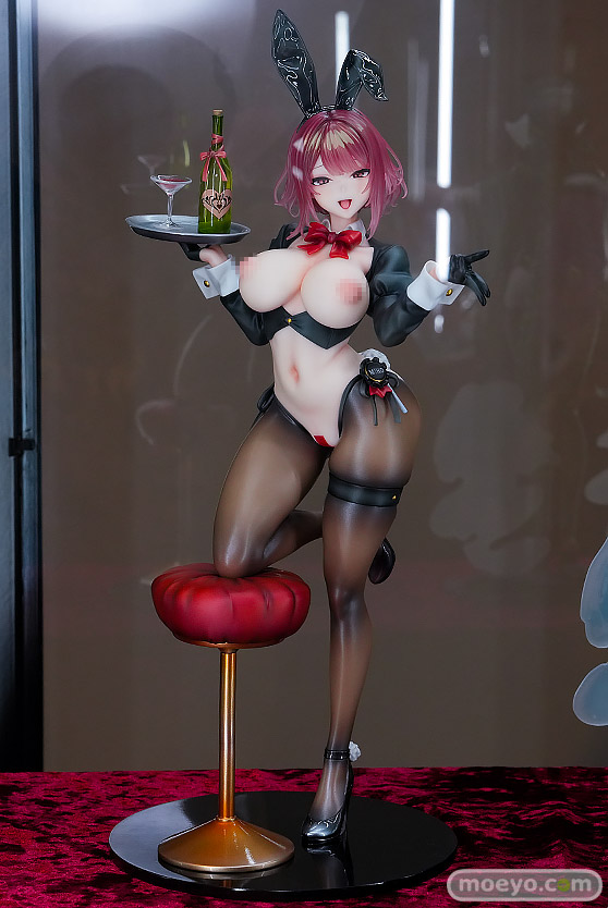 第11回 ネイティブグループ合同展示会(エロホビ) エロ フィギュア キャストオフ ロケットボーイ だにまる氏描き下ろしオリジナルキャラクター 辻中みほ 逆バニーver. げぼぼ 木村 01