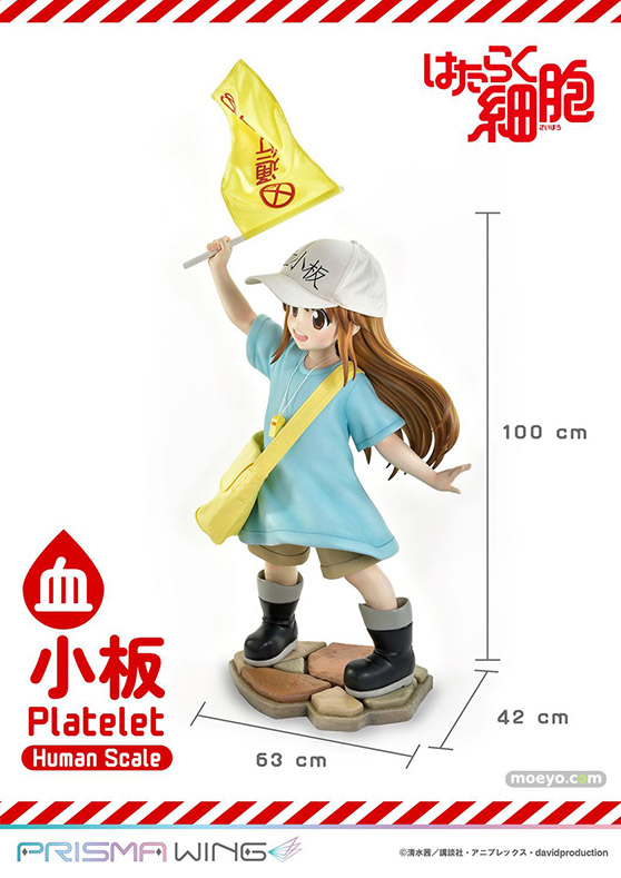 プライム1スタジオ PRIME1STATUE ライフスケールマスターライン はたらく細胞 血小板 ヒューマンスケール 05