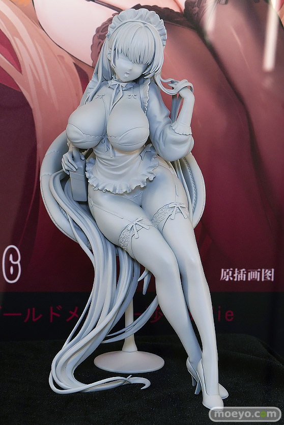 ワンダーフェスティバル2025 [夏]  フィギュア キャストオフ エロ  UNI-LIKE 金髪のメイド－サティ（仮） 面倒くさい 01