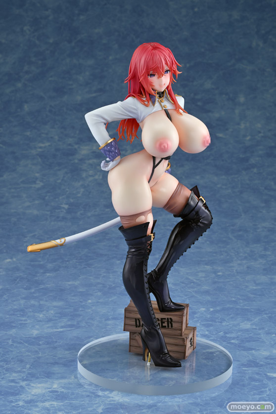 Pink-Cat ネイティブ 魔太郎氏オリジナルイラスト 紅蓮の将校タチアナ デイラ グラハム仮面 エロ キャストオフ フィギュア 17