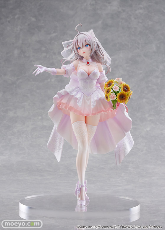 KADOKAWA KDcolle 時々ボソッとロシア語でデレる隣のアーリャさん アリサ・ミハイロヴナ・九条 ウエディングドレスver. 榎本うに子 株式会社サウザンド 井本絵美子 KDcolle フィギュア 04