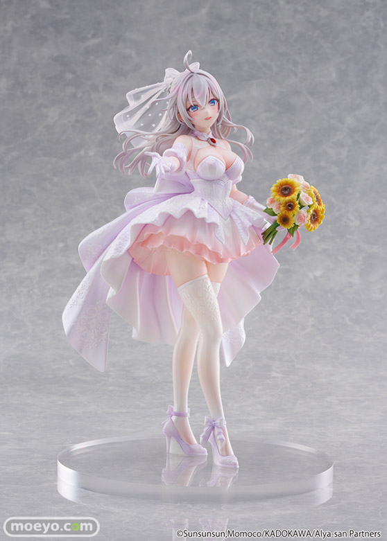 KADOKAWA KDcolle 時々ボソッとロシア語でデレる隣のアーリャさん アリサ・ミハイロヴナ・九条 ウエディングドレスver. 榎本うに子 株式会社サウザンド 井本絵美子 KDcolle フィギュア 06