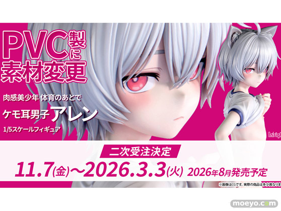 インサイト 肉感美少年 体育のあとで ケモ耳男子 アレン ヅカ つきみや エロ フィギュア PVC化 19