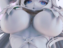 【WF2025夏】アルファマックス新作美少女フィギュア「シノビマスター 閃乱カグラ NEW LINK 鴇 ～抱き枕 ver.～」監修中原型が展示！