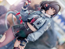 APEX TOYS新作美少女フィギュア「ゼンレスゾーンゼロ ジェーン・ドゥ」彩色サンプルがアキバで展示！