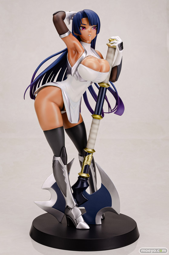 Q-six 対魔忍RPGX 淡き若紫 八津紫 日焼けver. ノルグレコ K2 キャストオフ エロ フィギュア 製品版 02