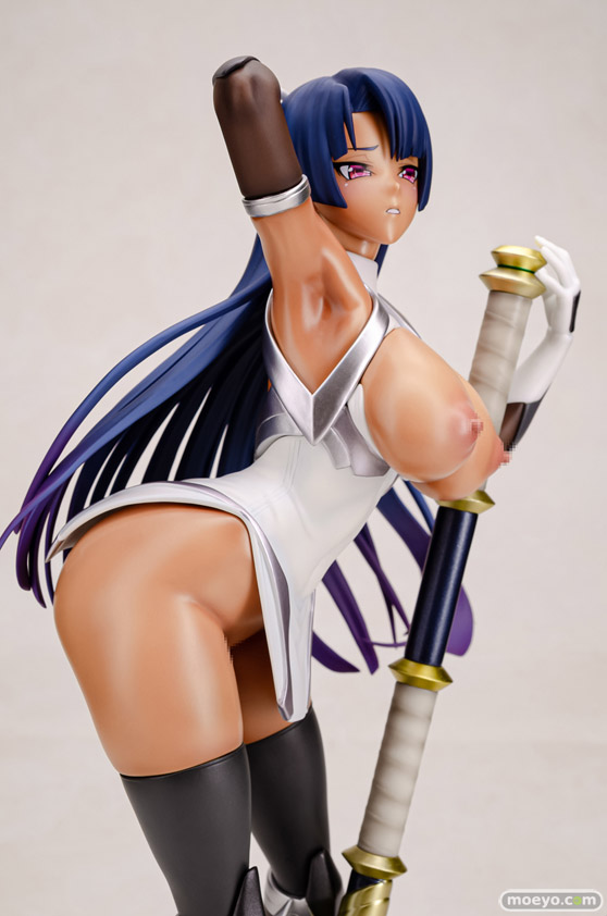 Q-six 対魔忍RPGX 淡き若紫 八津紫 日焼けver. ノルグレコ K2 キャストオフ エロ フィギュア 製品版 18