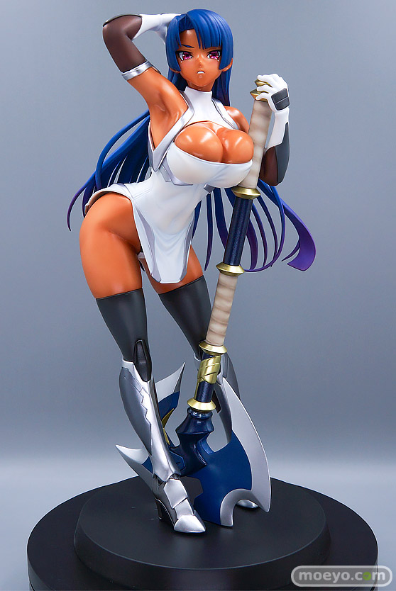 Q-six 対魔忍RPGX 淡き若紫 八津紫 日焼けver. ノルグレコ K2 キャストオフ エロ フィギュア 製品版 撮りおろし 01