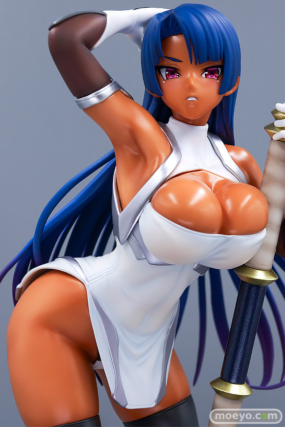 Q-six 対魔忍RPGX 淡き若紫 八津紫 日焼けver. ノルグレコ K2 キャストオフ エロ フィギュア 製品版 撮りおろし 08