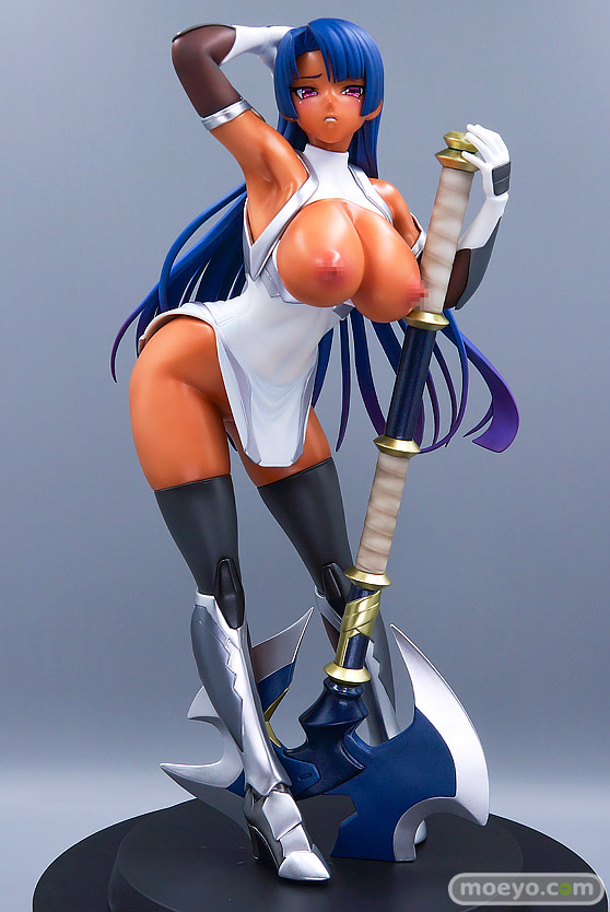 Q-six 対魔忍RPGX 淡き若紫 八津紫 日焼けver. ノルグレコ K2 キャストオフ エロ フィギュア 製品版 撮りおろし 27