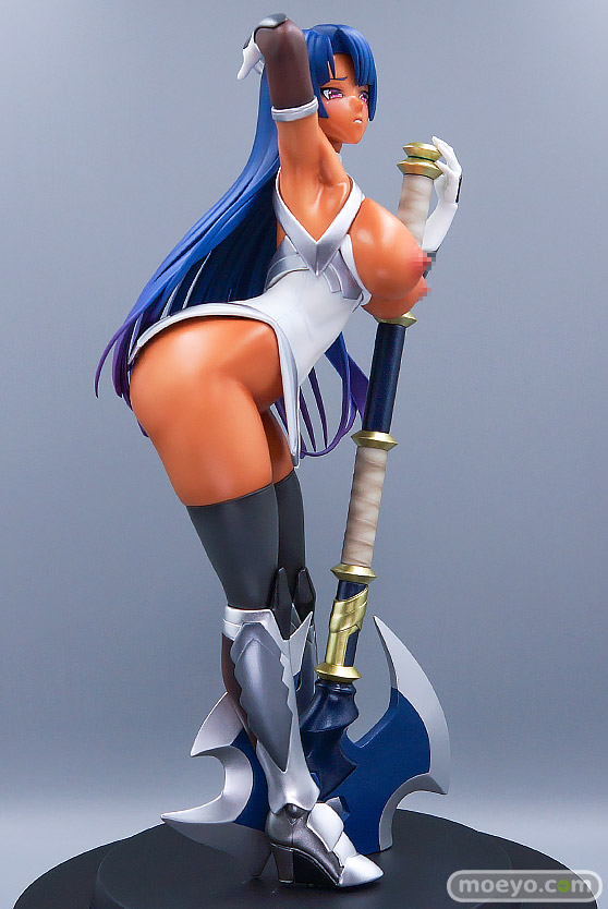 Q-six 対魔忍RPGX 淡き若紫 八津紫 日焼けver. ノルグレコ K2 キャストオフ エロ フィギュア 製品版 撮りおろし 28