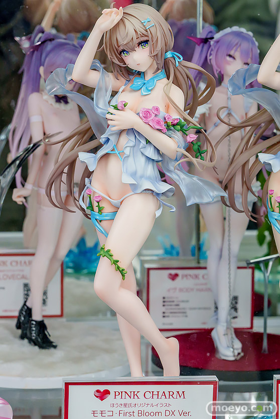 Pink・Charm ほうき星氏 「モモコ First Bloom DX Ver.」 金坂 グラハム仮面 エロ フィギュア あみあみ 01