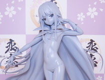 【WF2025夏】【アダルトフィギュア】八宝備仁さんイラストを立体化！恋恋新作美少女フィギュア「篝ノ霧枝」監修中原型が展示！
