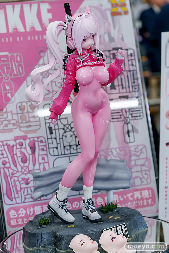 エクスプラス 勝利の女神:NIKKE アリス プラスチックモデルキット Hobby sakura youz 塗装見本 02