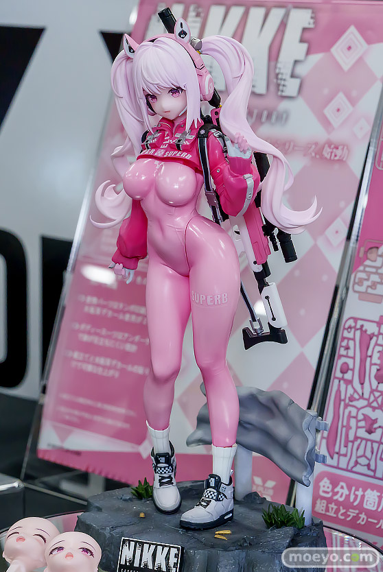 エクスプラス 勝利の女神:NIKKE アリス プラスチックモデルキット Hobby sakura youz 塗装見本 03